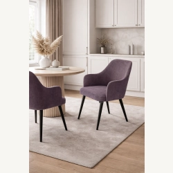 Krzesło tapicerowane DELUXE KR-9 Tkanina Hold Me 25